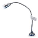 Lampka robocza LED z podstawą magnetyczną metalowa 26cm BITUXX®