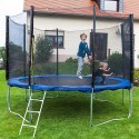 Trampolina 305cm kompletna z siatka mata osłona mocna 6 słupków BITUXX®