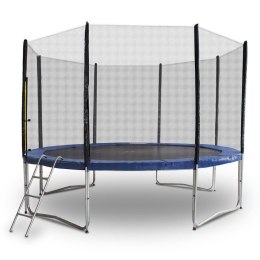 Trampolina Zestaw do ogrodu zewnętrzna Bituxx 430cm 6 słupków osłona BITUXX®