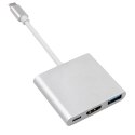 MCTV-840 52385 Adapter USB-C - HDMI / USB 3.0 / USB-C metalowa obudowa 4K Maclean