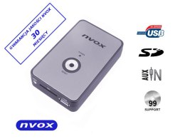 Zmieniarka cyfrowa emulator mp3 usb sd hyundai 8pin... (nvox nv1080a hyundai 8pin) nvox