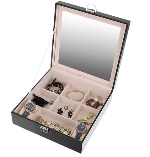Kuferek na biżuterię - czarny Beautylushh BEAUTYLUSHH Kuferek na biżuterię - czarny Beautylushh BEAUTYLUSHH