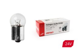 01004 Żarówki halogenowe R10W BA15s 24V 10 sztuk Amio