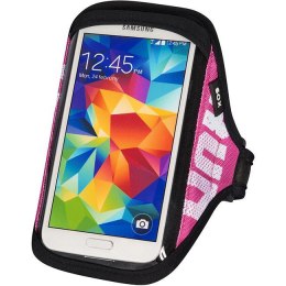 SOX opaska sportowa na smartfon RUN AWAY S/M 25-33cm różowa LP