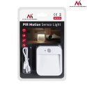 Lampa schodowa LED Maclean, z czujnikiem ruchu, temp. 4000K, 3.7V/500mAh, 4 LED, Zasięg 3-4m, MCE236 Maclean