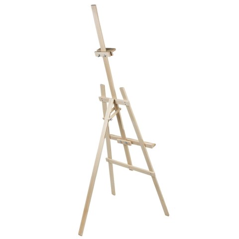WOODOK sztaluga do malowania 150 cm, stabilne drewno bukowe, naturalne drewno eko, dla dorosłych i dzieci, profesjonalnych artys WOODOK WOODOK sztaluga do malowania 150 cm, stabilne drewno bukowe, naturalne drewno eko, dla dorosłych i dzieci, profesjonalnych artys WOODOK