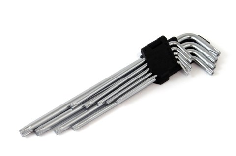 01039 Klucze torx długie 230mm 9 sztuk TKL AMiO