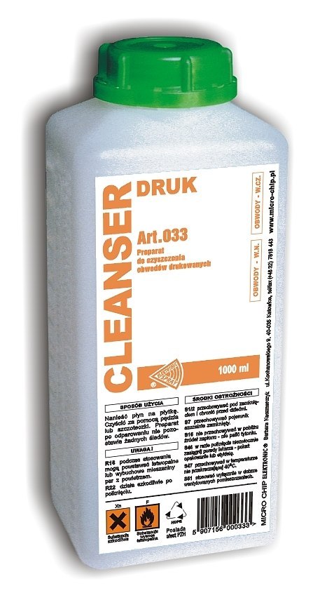 Cleanser Druk 1l. MICROCHIP ART.033 Micro chip