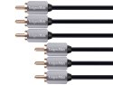 Kabel 3RCA-3RCA component 1.8m Kruger&Matz Kruger&Matz