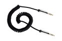 Kabel stereo jack 3.5 wtyk - wtyk 1.5m Kruger&Matz kabel sprężynka Kruger&Matz