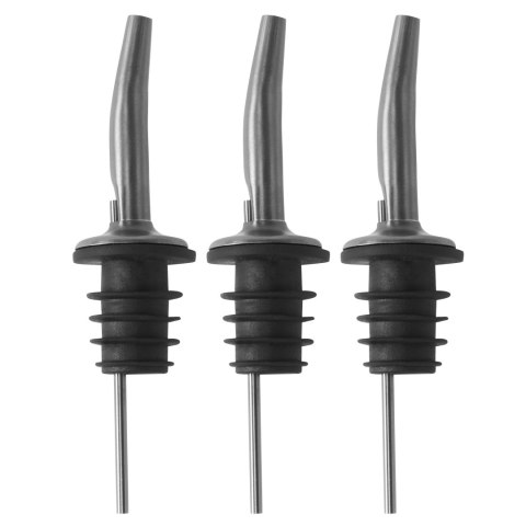 Liquor pourer 2cl 3pcs set smokey grey Lurch