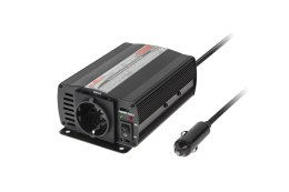 Przetwornica KEMOT 12V/230V 150W (gn. typu F :niemieckie) Kemot