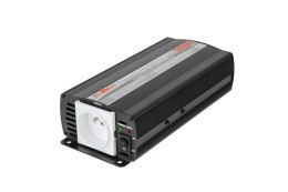 Przetwornica KEMOT 12V/230V 500W(gn. typu E:polskie, francuskie) Kemot