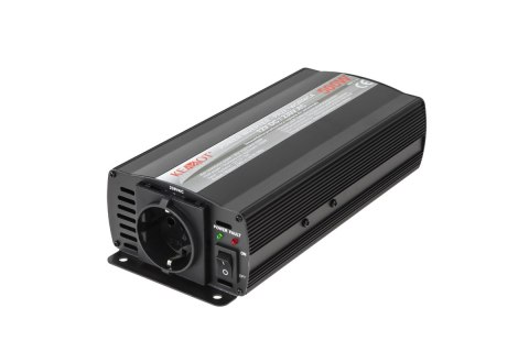 Przetwornica KEMOT 12V/230V 500W (gn. typu F :niemieckie) Kemot