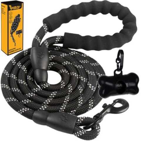 Smycz treningowa odblaskowa 5m Purlov 21655 PURLOV Smycz treningowa odblaskowa 5m Purlov 21655 PURLOV