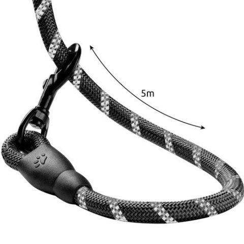Smycz treningowa odblaskowa 5m Purlov 21655 PURLOV Smycz treningowa odblaskowa 5m Purlov 21655 PURLOV
