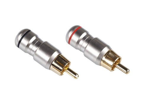 Wtyk RCA metalowy HD-287 LP