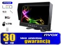 Monitor samochodowy lcd 7cali 4pin 12v 24v oraz 2 kamery NVOX