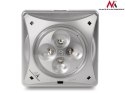 Lampa 4LED Maclean, Solarna, Oświetlenie parasola, MCE124 Maclean