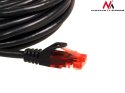 Przewód kabel patchcord UTP Maclean, wtyk-wtyk, Cat6, 20m, czarny, MCTV-741 Maclean