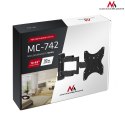 Uchwyt do TV Maclean, do telewizora lub monitora, 13-42", 30kg, czarny, MC-742 Maclean