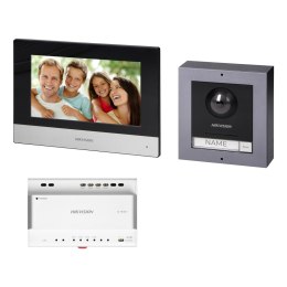 HIKVISION DS-KIS702Y zestaw wideodomofonowy 2-żyłowy jednorodzinny z monitorem dotykowym 7