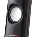 Głośniki komputerowe 8W USB Black Audiocore AC860 Audiocore