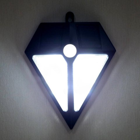 Lampa LED Maclean, Solarna, Ścienna, Z czujnikiem ruchu, 6 LED, 2x solar, MCE168 Maclean Lampa LED Maclean, Solarna, Ścienna, Z czujnikiem ruchu, 6 LED, 2x solar, MCE168 Maclean