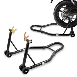 Stojak motocyklowy czarny uchwyt 250kg tylne koło 21-31cm podnośnik na motor BITUXX®