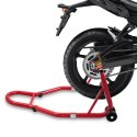 Stojak motocyklowy czerwony uchwyt podnośnik 250kg tylne koło 21-34cm motor BITUXX®