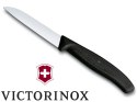 Nóż kuchenny gładki Victorinox 8cm czarny VICTORINOX