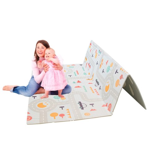 Mata edukacyjna dla dzieci ulica/las 177x158x0,8cm Mata edukacyjna dla dzieci ulica/las 177x158x0,8cm