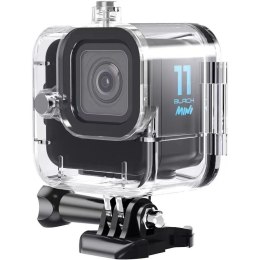 Wodoodporna obudowa Case pod Wodę na kamerę GoPro 11 mini z Uchwytem MONZI