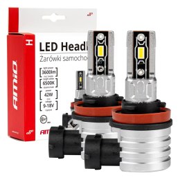 Żarówki samochodowe led h-mini h11 amio-03333 AMiO