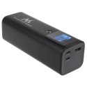 Mobilna bateria Power Bank Maclean, 24600mAh, Power Delivery (PD) 140W, Fast/Quick/Super Charge, 88,56Wh, 2x Typ-C, USB, MCE335 Maclean