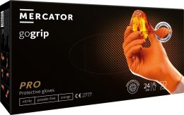 Rękawice nitrylowe mercator gogrip orange 50 sztuk rozmiar xxl MERCATOR