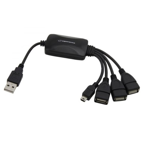 EA114 Esperanza usb 2.0 hub 3 porty usb + 1 port mini usb Esperanza