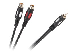 Kabel 1RCA-2 gniazda RCA 25cm LP