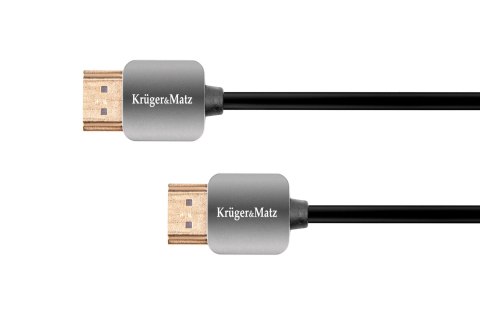 Kabel HDMI - HDMI wtyk-wtyk (A-A) 3.0m Kruger&Matz 4K Kruger&Matz