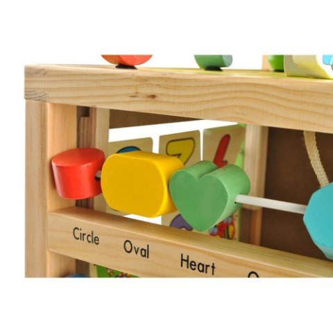 Pchacz drewniany- Kostka edukacyjna 22606 KRUZZEL Pchacz drewniany- Kostka edukacyjna 22606 KRUZZEL
