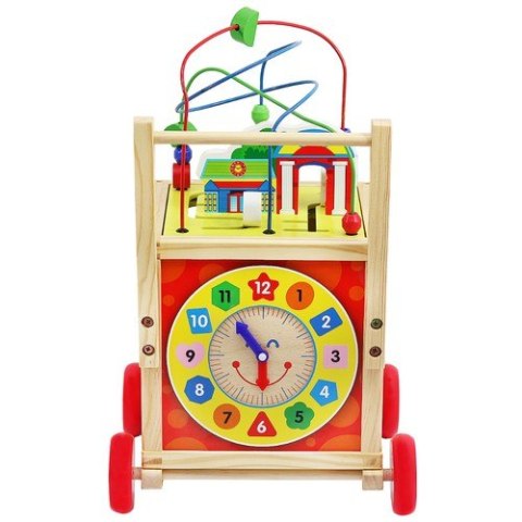 Pchacz drewniany- Kostka edukacyjna 22606 KRUZZEL Pchacz drewniany- Kostka edukacyjna 22606 KRUZZEL