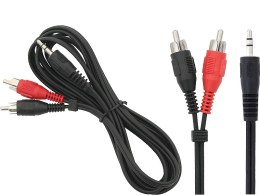 0541# Przyłącze wtyk 3,5st-2xwtyk rca 10m Blow