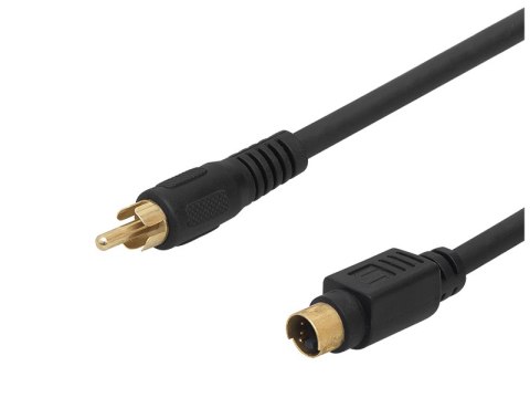 8691# Przyłącze wtyk svhs-1rca 5m Blow