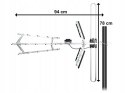 21-037# Antena dvb-t atd27s vhf/uhf mux8 pasywna Blow