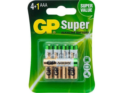 8941# Bateria alkaliczna aaa 1.5 lr3 gp super 5sztuk Blow