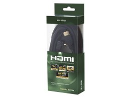 92-605# Przyłącze hdmi-hdmi classic kątowe 5m Blow