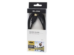 92-610# Przyłącze hdmi-micro hdmi classic 3m Blow