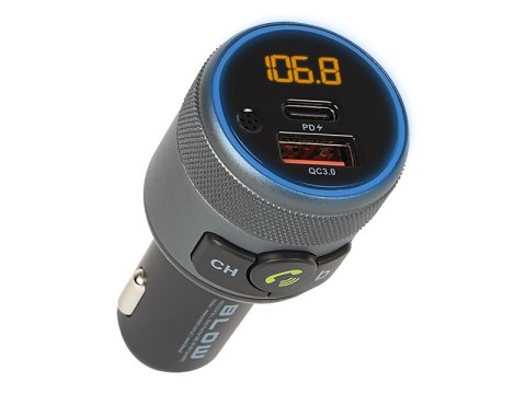 74-167# Transmiter fm blow bluetooth5.1+qc3.0 +pd 24w Blow