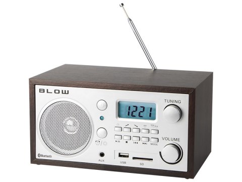 77-531# Radio przenośne analogowe fm bt blow ra2 Blow