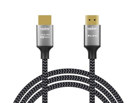 92-681# Przyłącze hdmi-hdmi 8k 1.5m plecionka Blow